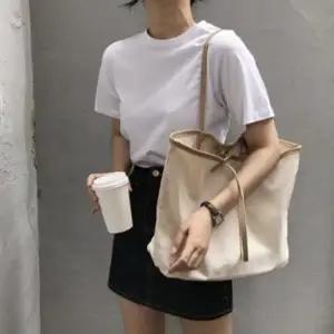 CCB420D여성 대용량 캔버스 토트백 데일리 백팩