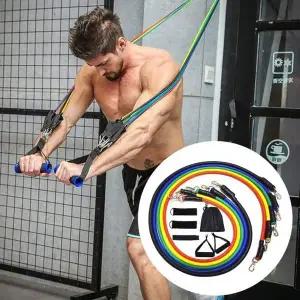 핸들운동기구 CD10EH32 핸들 고무밴드 홈트도어앵커 튜빙 그립바 운동