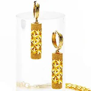 [피주얼리]순금 귀걸이 24k(99.9) 3.75g+18k원터치 장식 총 합중량 4.86g_t5000e