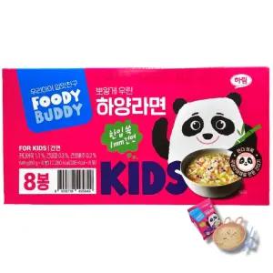 하림 푸디버디 하양라면 640g (80g x 8개입)