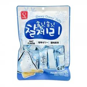 한진 쫄깃쫄깃 찰제리 소금맛 260g 단짠 조화 쫄깃한 젤리 맥주 안주 어른 간식