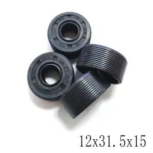 호환  NBR 샤프트 니트릴 오일 도장 더블 립 커버 가터 용수 12x31.5x15