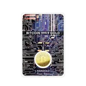 [아시아골드][아시아골드] 3.75g 비트코인 24k 순금 골드코인