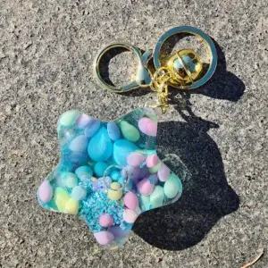 워터볼 키링 열쇠고리 방울 미니