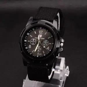 bns 야광 아날로그 손목 시계 토익 저소음 나토밴드 군대 군인