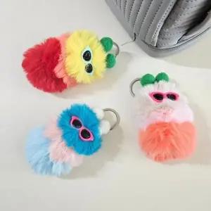 캐릭터 키링 애벌레 귀여운 생성