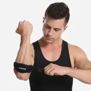 [퍼니메이커]운동 스포츠 엘보 팔꿈치 보호대 압박 밴딩 벨트 낱개 팔꿈치보호대 배드민턴 골프엘보 헬스팔