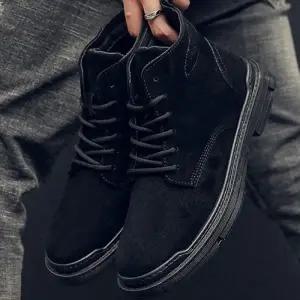 남성 스웨이드 가을 워커 운동화