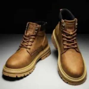 하이탑 신발 남자 레이스업 워커