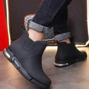 남성 에어쿠션 첼시 장화 주방화