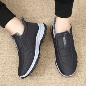 남녀 방한화 겨울 패딩 털 신발