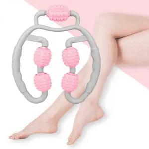 마사지롤러 종아리 안마기 지압 셀프 마사지기 핸들형