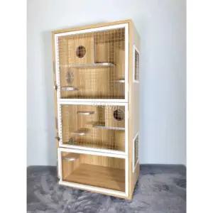 친칠라 케이지 고슴도치 햄스터 키우기 은신처 대형