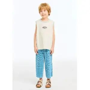 [갤러리아] 쿨슬리브리스 보드레팬츠 세트 QATS18631/QAPT056_크림색