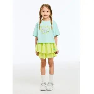 [갤러리아] 5부크롭티 스커트팬츠 세트QATS17631/QASP02631_민트