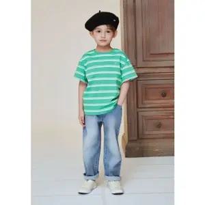 [갤러리아] 빈(BEEN) BA13PT01BU 블루 배기 데님팬츠