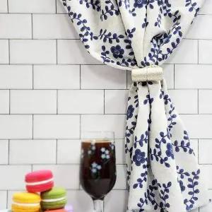 [오너클랜]TBZ 포인트 자석 커튼 원통형 타이 2개세트(색상랜덤)