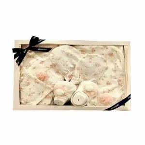 (압소바 의류) 로지배냇저고리 속싸개 손싸개 단말4종세트 26년여름신상 A1B10105K