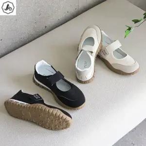 [애슬릿] 메리제인 스니커즈 발레코어 발편한 단화