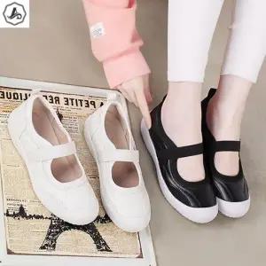 [애슬릿] 메리제인 운동화 발레코어 벨크로 단화
