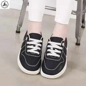 [애슬릿] 키높이 스니커즈 밴딩 끈없는 발편한 운동화