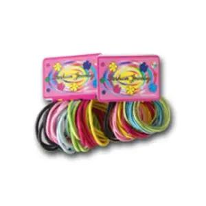 심플 기본 머리끈 칼라 검정색 긴머리 머리정돈 끈 헤어 머리묶기