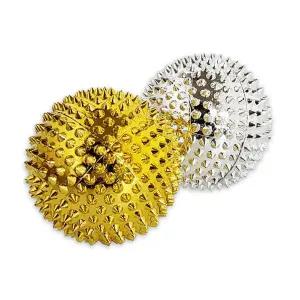 [셀러에이드]지압볼 특대2개 명의529 수지침 금색 황금자석 은색