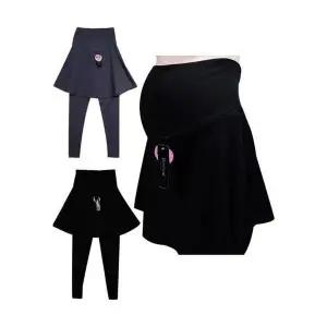 홈트 기모 임부 복대형 플레어 치마 레깅스 176730