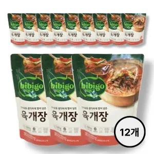 CJ 비비고 육개장 500g x12개