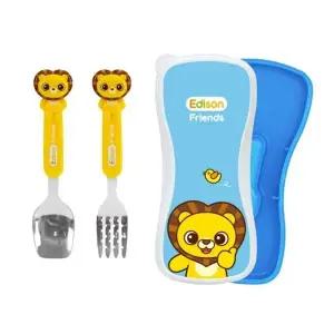 유아 스푼 수저통 캐릭터 수저포크 케이스세트