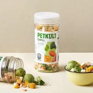 [NS홈쇼핑][잇츠온펫츠] 펫쿠르트 반려견 수제간식 비건 야채믹스 3통[32418485]