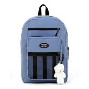 ( )여성 등교 책가방 남성 캐주얼 등교 책가방 블루 가방