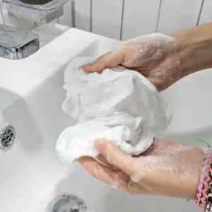 ( )일회용 압축 코인 샤워 타올 10P 바디 여행용