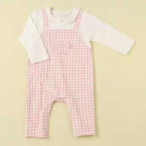 [롯데백화점]타티네쇼콜라 쁘띠체크멜빵우주 (출산50일백일선물)TNPMQX062P