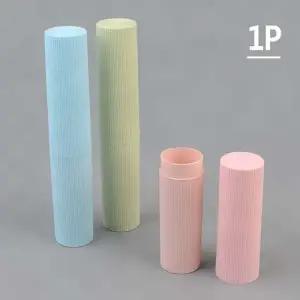 ( )여행용칫솔케이스 칫솔 펜 휴대용 다용도 원형 케이스