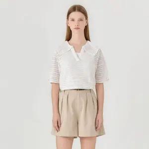 라인어디션 와이드 카라 니트 블라우스 NWBLOH02 국내매장판 1700941