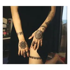 [비케이엠_62]타투 반영구 스티커 문신 뷰티 판박이 5종