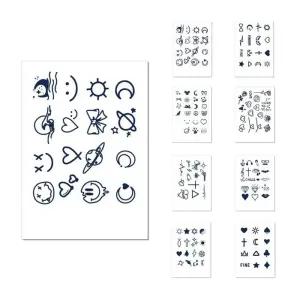 [비케이엠_62]데일리 타투 스티커 패션 포인트 문신 패치