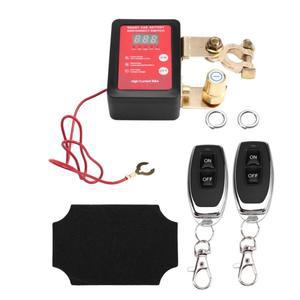 자동차 보트용 12V/24V 240A 디지털 디스플레이 원격 제어 배터리 분리 스위치 차단 기능