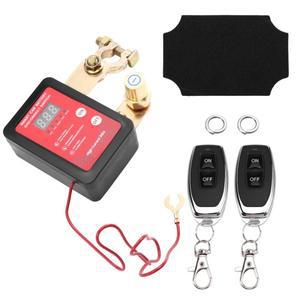 배터리 분리 스위치 12V/24V 240A 디지털 디스플레이 원격 제어 자동 차단 (자동차/보트