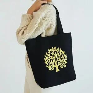 여성 여자 손가방 에코백 다용도 보조 럭키트리 가방_23507270