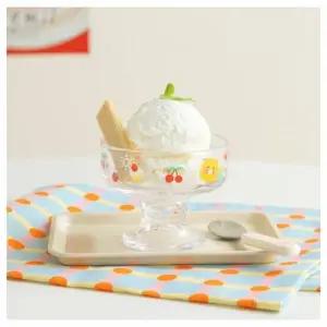 ( )캐릭터 아이스크림 볼 스푼 세트 디저트 그릇 홈카페 소품 요거트 볼 식기