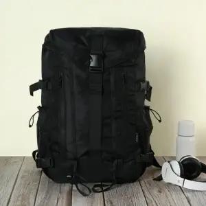 (색상 블랙)더플 백팩 남성 캐주얼 등산 여행용 백팩 여행용백팩