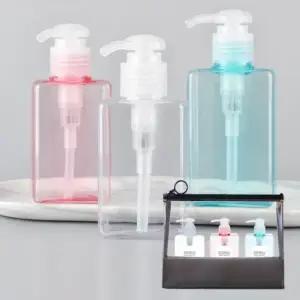 ( )휴대용 여행용 샴푸 통 펌프형 여행용 공병 로션 소분 용기