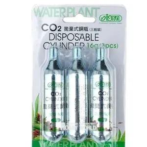 [셀러에이드]초미니 알루미늄 이산화산탄소 3개입 카트리지16g