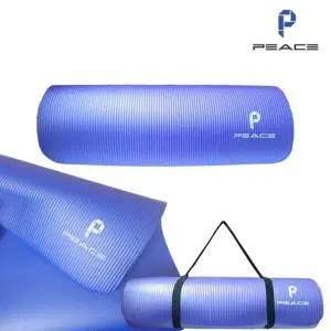 [셀러에이드]요가 필라테스 운동용 매트 두께감 있는 부드러운 질감 블루 컬러