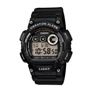 카시오 W-735H-1A 남성 군인 스포츠 전자 손목 시계