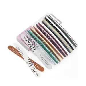 [에스에스_62]네일 우드 반달 등 네일파일 4종 12개세트