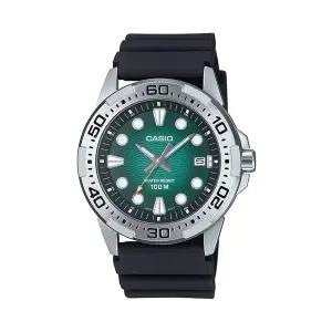 카시오 MTD-140-3A 해양 스포츠 남성 우레탄 아날로그 시계
