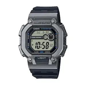 카시오 W-737H-1A2 남성 군인 스포츠 전자 손목 시계